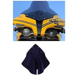 AOW Bike Visor Glass for Bajaj Pulsar 200RS (Black) B-45-picture-22