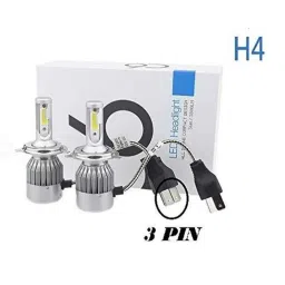 AOW C6 H4 LED Headlight Bulbs All in One Compact Design 36W/3800LM LED Headlight Conversion Kit -Pack of 2 for Extremely Bright White Light Universal for All Bikes T-92-picture-22