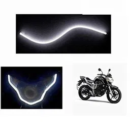 AOW Flexible 30cm Bike Headlight Neon LED DRL Tube (White) for TVS Star City (Pack of 1)-picture-21