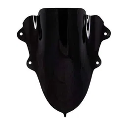 AOW Flexible and Unbreakeable Visor Glass for Yamaha R15 V3 (Black) B-6-picture-42