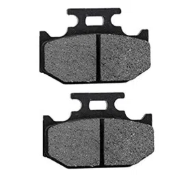 AOW Front Brake Disc Pad Compatible for Yamaha FZ 250 -Black image 1
