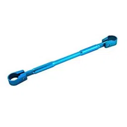 AOW Handlebar Cross Bar Steering Wheel Strength Lever Bar (Blue) for Bajaj Discover-picture-11
