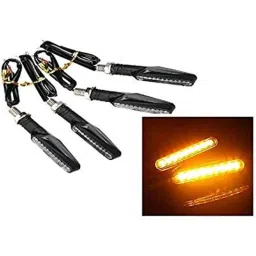 AOW Motorcycle Amber LED Turn Signal Indicators Light Lamp Regal Raptor 4Pcs for Honda CB Unicorn 150-picture-31