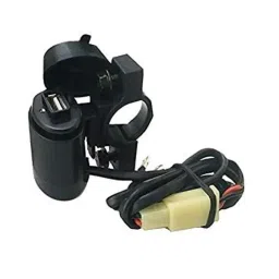 AOW Motorcycle Bike Mobile Phone USB Charger Power Adapter 12v (Waterproof) for Honda Activa HET-picture-15