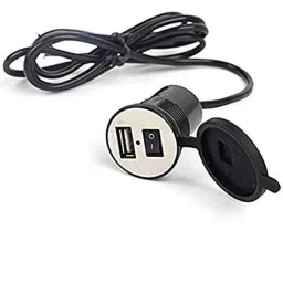 AOW Motorcycle Bike Mobile Phone USB Charger Power Adapter 12v (Waterproof) for TVS Scooty Zest-picture-31