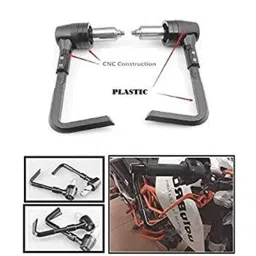 AOW Motorcycle Hand Guards 7/8 inch Brake Clutch Lever Protector Hand Guard Black Universal for All Bikes Q-40-picture-41