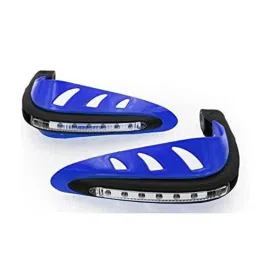 AOW Motorcycle Handguards with Led Light for 7/8 inch Grips - 300 * 140 * 110mm (Blue) for Hero Karizma-picture-21