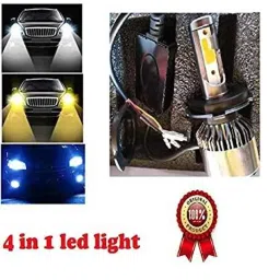 AOW Multi Color LED Anti-Flicker (36W/3800LM) Headlight Bulb with Ultra Bright White Light Universal for All Car (12V - 36W) t-104-picture-16
