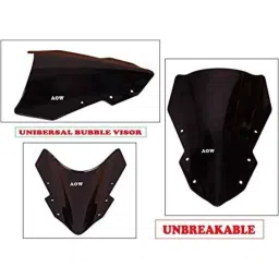 AOW Polycarbonate Unbreakable Visor Glass Universal for Dio New Models-picture-43