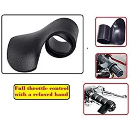 AOW Throttle Mounted Hand Rest Control Grip Wrist Control Cramp Rest for 7/8 inch Handle Bar for All Bikes (Black) B-18-picture-37