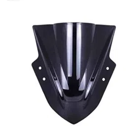 AOW Type-10Premium Quality Visor Glass for Bajaj Dominor (Black)-picture-13