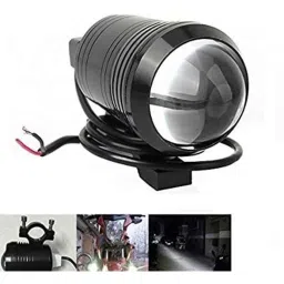 AOW U1 LED Motorycle Fog Light Bike Projector Auxillary Spot Beam Light (Black, 1 Pc) for Bajaj Pulsar 220 DTS-i-picture-32