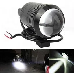 AOW U1 LED Motorycle Fog Light Bike Projector Auxillary Spot Beam Light (Black, 1 Pc) for TVS Star City Plus-picture-21