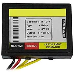 AOW Universal Bike Hazard Flasher, Waterproof 16 Patterns Flasher Relay for LED/Bulb Indicators f-18-picture-37