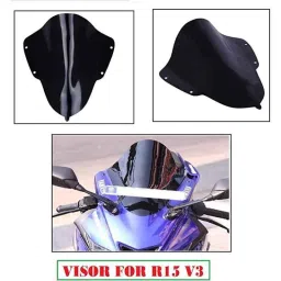 AOW Visor Glass for Yamaha R15 V3 (Black) B-45-picture-12