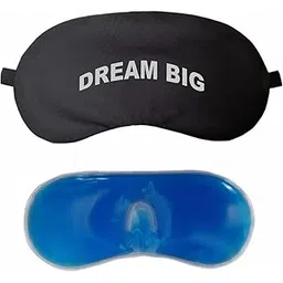 Aoxeria Cotton Sleep Eye Mask For Side Sleeper Men Women, Zero Eye Pressure Sleeping Mask, Light Blocking Patented Design Night Blindfold, Soft Eye Shade Cover For Travel - Free Ear Plugs (Dream Big)-picture-20