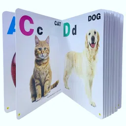 ap sinha Learning Board Book for Kids Book Of Alphabet Book ABCD Single Picture(32 Pages)-picture-27