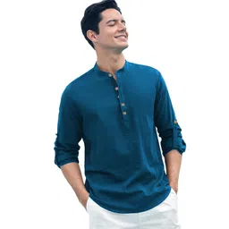 APEKTRA Men Mandarin Collar Kurta-picture-33