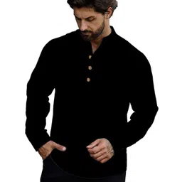 APEKTRA Men Solid Mandarin Collar Straight Regular Kurta-picture-19