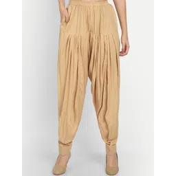 APELLA Women Beige Solid Loose-Fit Salwar-picture-25