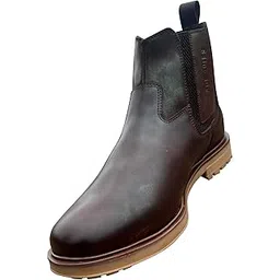 APESOLES Men’s Chelsea Boots – Classic & Pure Imported AG Full Grain Leather, Ankle Length Boots with Elastic Side Panel with Virgin Rubber Sole for Formal, Party & Casual Outfits.-picture-29