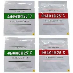 apex labs pH Meter Buffer Solution Powder for Precise and Easy PH Calibration, PH Calibration Powder Solution 6.86 & 4.00 pack of 4 (2-Each) pH Indicators-picture-36