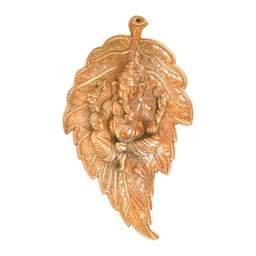 apka mart Copper Coloured Ganesh Ji Wall Hanging-picture-28