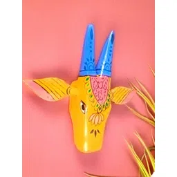 apka mart Cow Head Wall Hanging | Good Vibes-picture-28