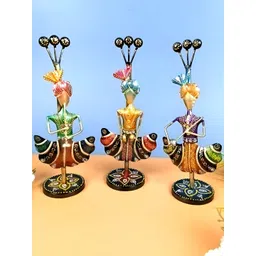 apka mart Multicoloured Figurine Showpiece-picture-14