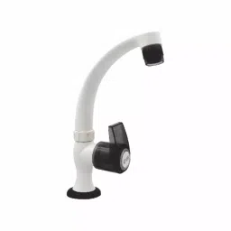 APL Apollo TP492 Poise Long Neck Pillar Cock White & Black-image-37