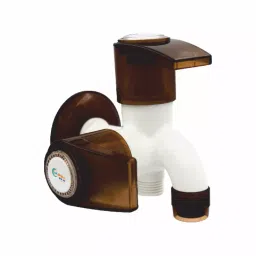 APL Apollo TP507 Dazzle 2 Way Bib Tap with Flange White & Brown-image-36
