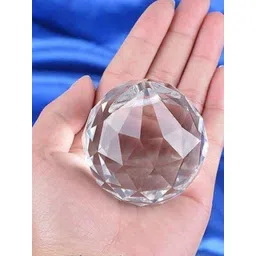 APNA KANHA Set Of 2 Feng Shui Crystal Clear Ball Decorative Showpiece-picture-36
