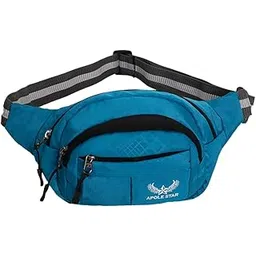 Apolestar Waist Bag, Stylish Chest Bag Sling Bag Cross Body Bag for Passport Mobile Belt Sport Bag for Men & Women and Adult, Bag for Travel & Hiking (Royal Blue)-image-2