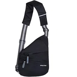 Cross Body Chest Bag for Men & Women Tactical Stylish Sling Shoulder Chest Bag Compact Outdoor Crossbody Messenger Backpack Lightweight Hiking Cycling for Men Women Boys Girls-image-14