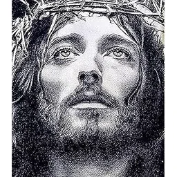 Apomelo Diamond Painting Kit for Adults Jesus Full Drill Diamond Painting by Numbers Christ Bead Rhinestone Diamond Art Kit, Jesus of Nazareth (14×18 inches)-picture-15