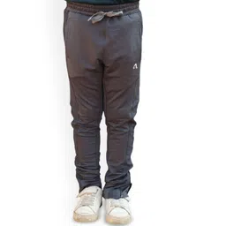 APPALUZO Boys Textured Mid Rise Track Pants-picture-34
