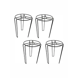 appeasy 11-Pcs Black Round Metal Planter Stands-picture-34