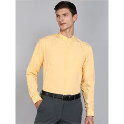 APPEL TOUCH Men Solid Classic Fit Formal Shirt-picture-31