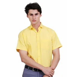 APPEL TOUCH Spread Collar Regular Fit Formal Shirt-picture-26