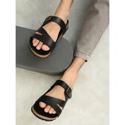 Appelon Men Black Sandals-picture-20