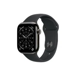 Apple Watch Series 11 GPS+Cellular with Black Sport Band - S/M (42mm Retina LTPO3 OLED Display, Slate Titanium Case)-picture-19