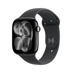 Apple Watch Series 11 GPS+Cellular with Black Sport Band - S/M (46mm Retina LTPO3 OLED Display, Jet Black Aluminium Case)-picture-15