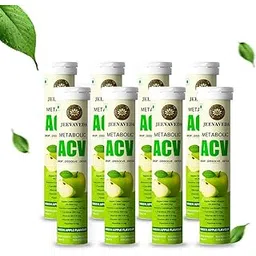 Apple Cider Vinegar Effervescent Tablets | Pack of 8 Tubes (120 Tablets) | With Garcinia, L-Carnitine, Vitamin B6 & B12 | Refreshing Green Apple Flavour | Daily Detox & Wellness Drink | Zero Sugar-picture-13
