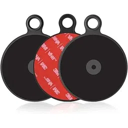 APPS2Car Universal Mounting Disk with 3 m Adhesive for Dashboard Suction Cup Car Mount Phone GPS Holder Plastic Pad Non-Slip Mat 2.76Inches in Diameter, Pack of 3 Pcs-picture-16