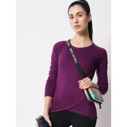 appulse Round Neck Regular Fit Bottom Crossover Cotton T-shirt-picture-23