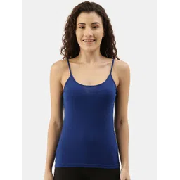 appulse Women Blue Solid Non Padded Camisoles 542-picture-39