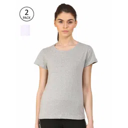 appulse Women Pack of 2 Slim Fit Running T-shirts-picture-14
