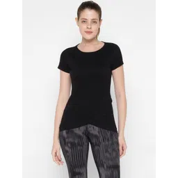 appulse Women Solid Round Neck Cotton Slim Fit T-shirt-picture-30