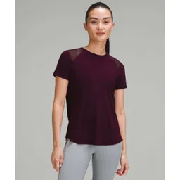 ap'pulse Women Solid Round Neck Pure Cotton Maroon T-Shirt-picture-13