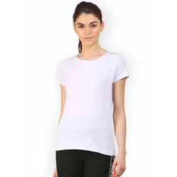 appulse Women White Solid Round Neck T-shirt-picture-21